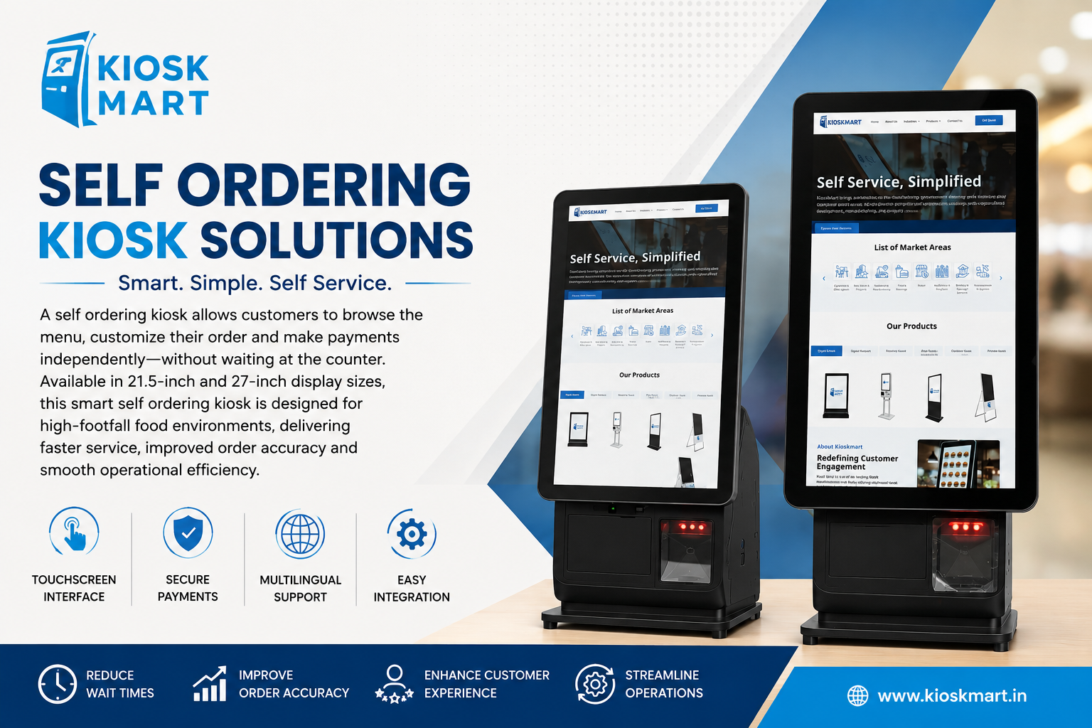 Self Ordering Kiosk