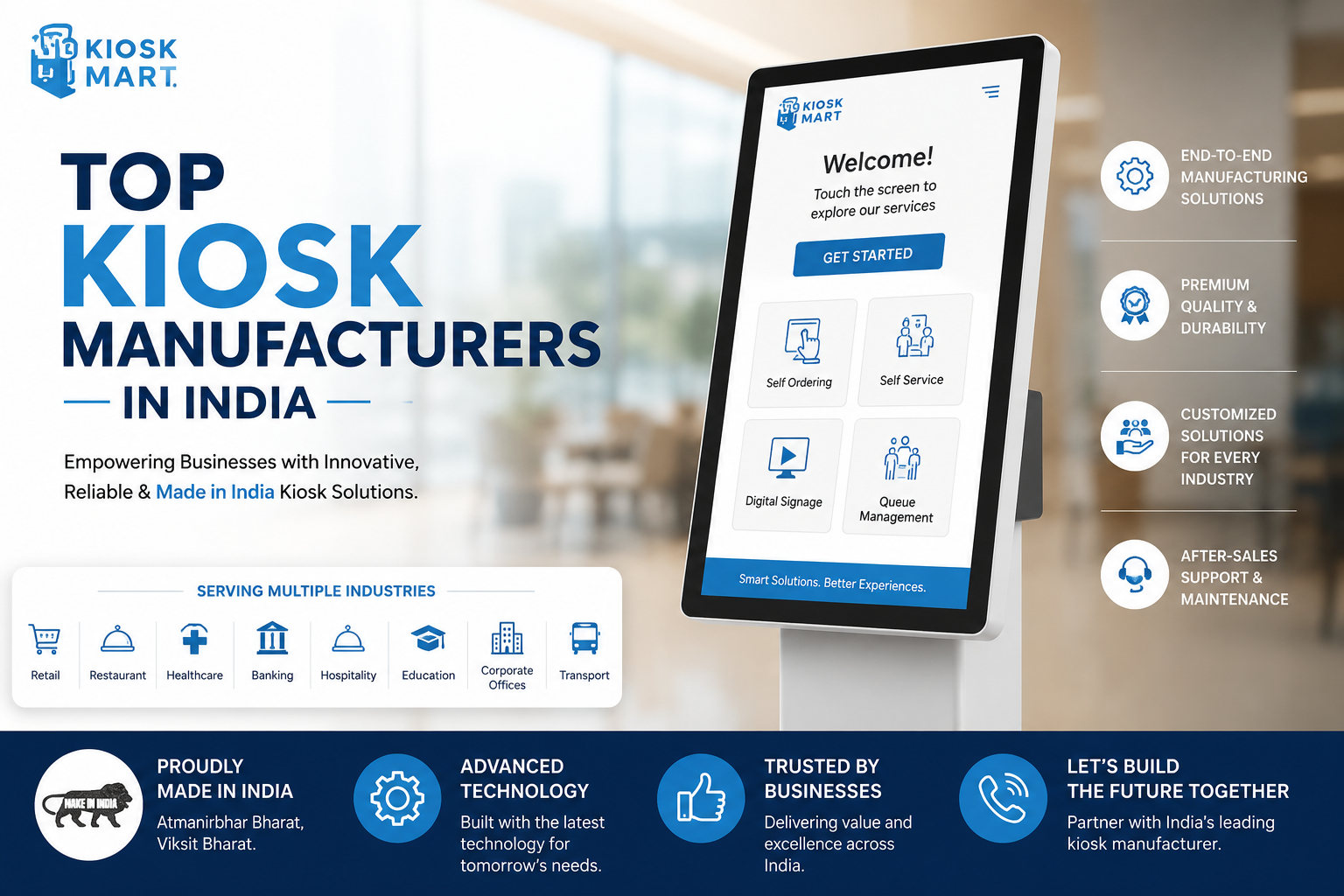 top kiosk manufacturers